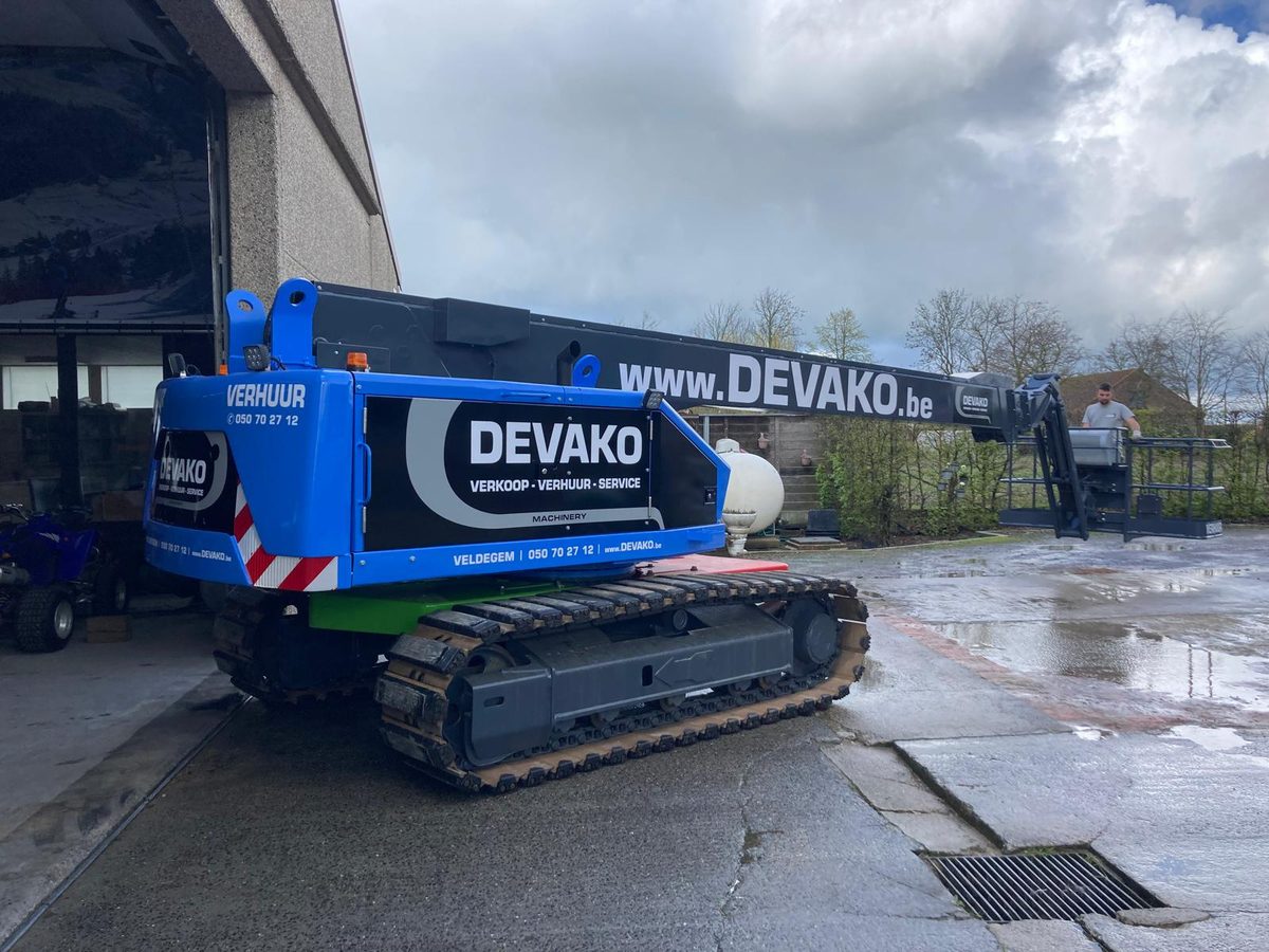 Devako rupshoogwerker belettering